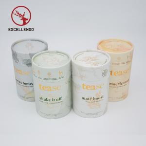 Hot Sale Round Cardboard Tea Packaging Gift Box Candle Box Cylinder Box for Gift Perfume Toys