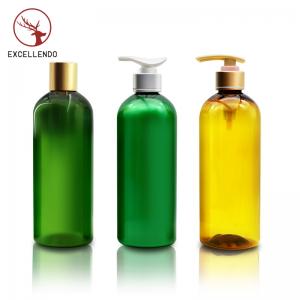 500ml Empty Plastic PET Shampoo Spray Lotion Bottle Shower Gel Bottle