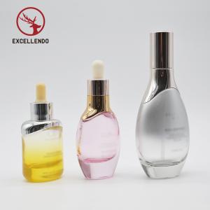 Factory Made Perfume Bottle, Custom OEM Cosmetic Glass Dropper Bottlle with Print in 30ml