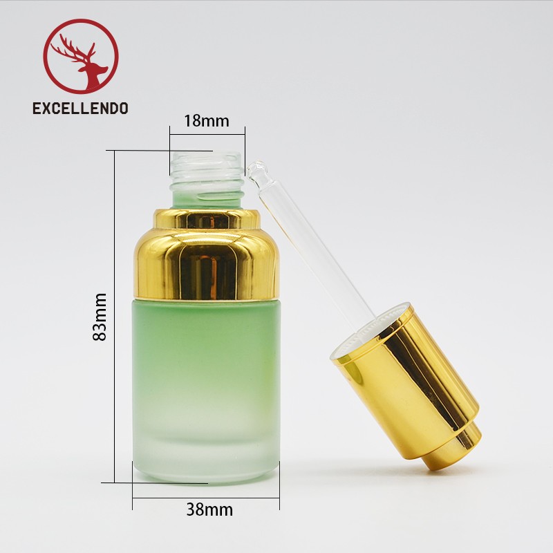 Frosted Dropper Glass Bottles 30ml,Available in 5 to 100mL Size