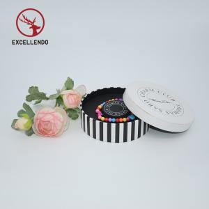 High Quality Round Bracelet Tube Gift Box Set Flower Wedding Gift Perfume Packaging Box Cylinde Box