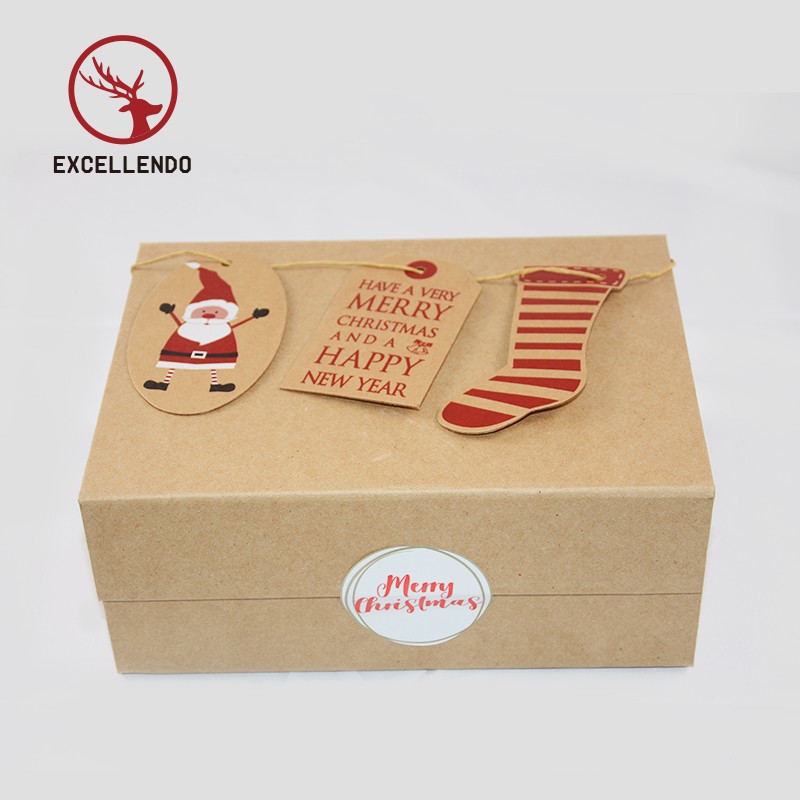Recyclable Kraft New Style Foldable Gift Box Packaging Gift Box for Toys Shoes Flower Chocolate Perfume Packaging