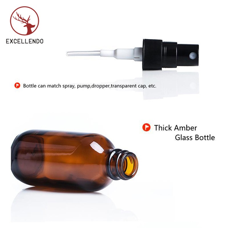 Luxury 15ml 30ml 100ml 120ml Amber Glass Perfume Bottle