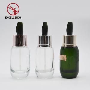 New Design Reusable Empty Glass Perfume Bottle with Pump or Cap for Cosmeic Perfume Essential Oil