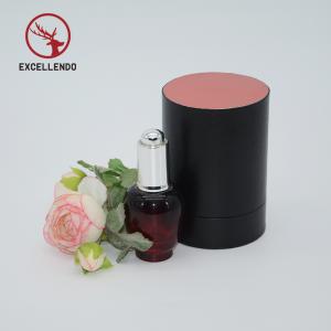 Rigid Cardboard Printing Gift Box Round Packaging Box for Essential Oil/Perfume Box Manufacturer 